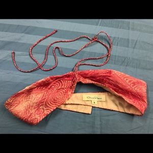 Vintage Oscar De La Renta bandeau top sz 6